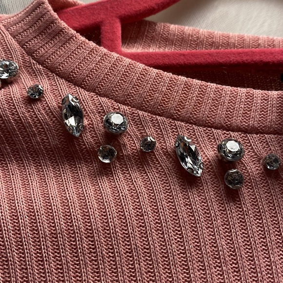 Pink H&M Jewelled Top - Picture 2 of 3